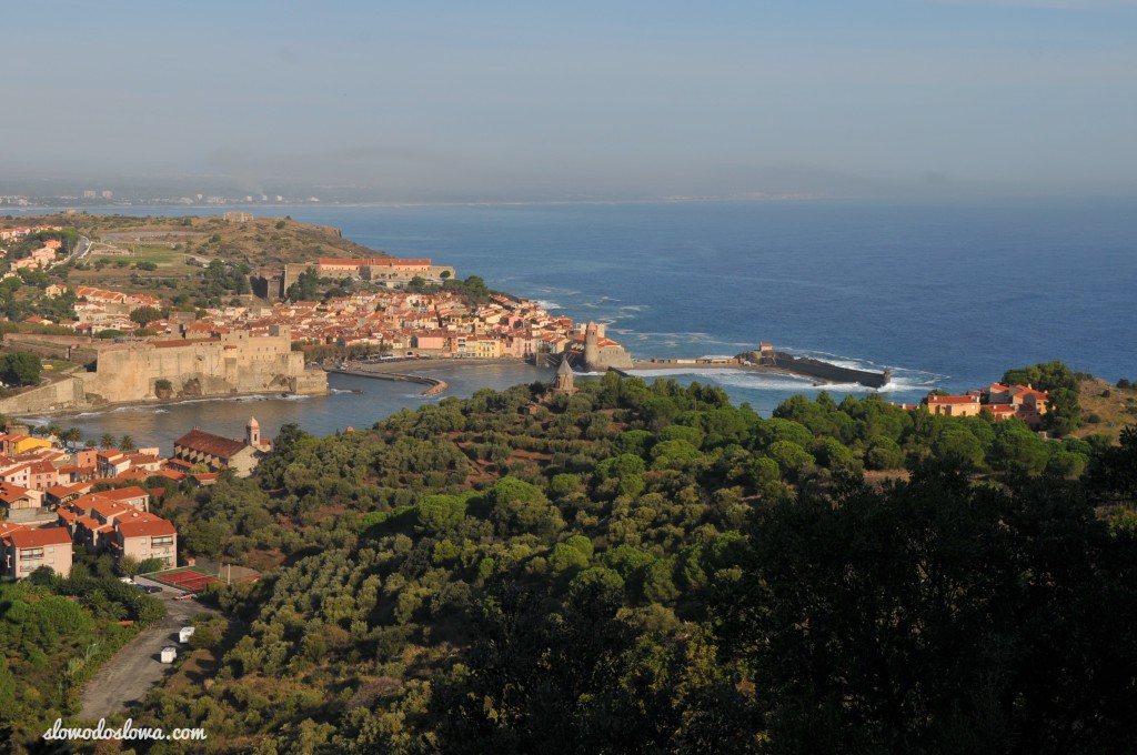 Panorama Collioure, Francja