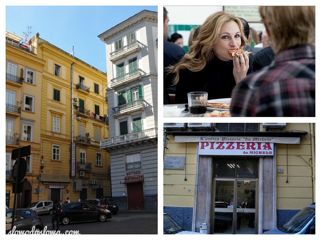 Słynna pizzeria z filmu "Jedz, módl się i kochaj" z Julią Roberts, Neapol, Włochy