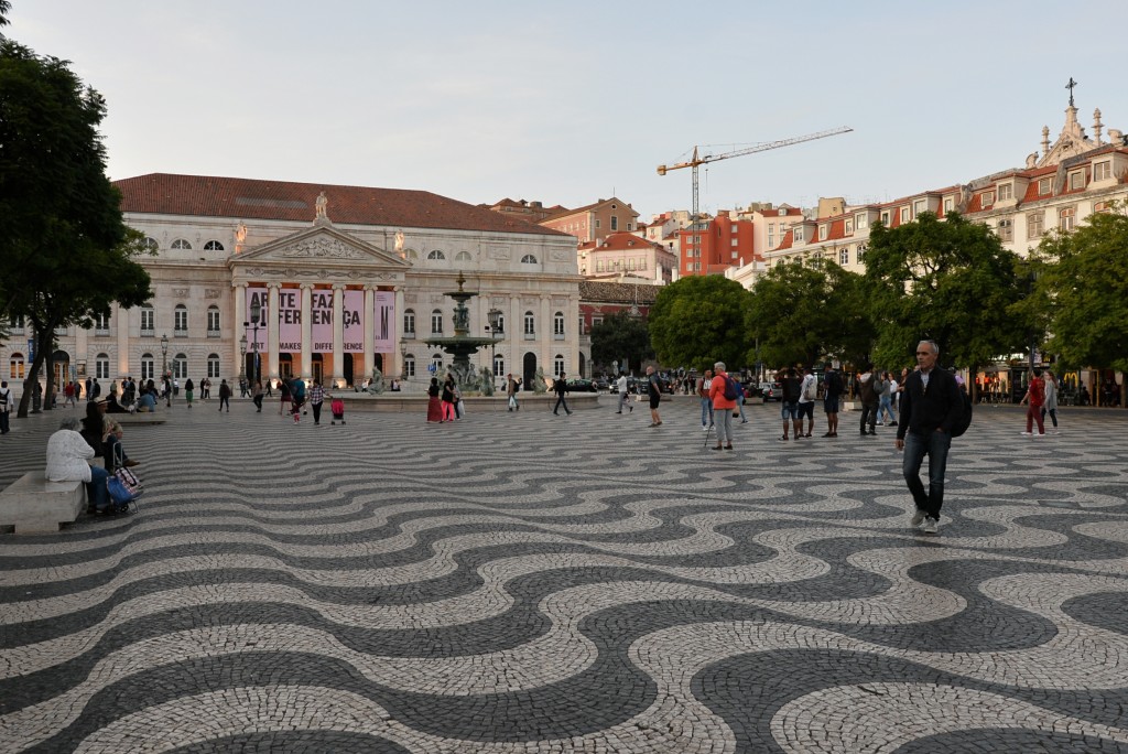 Plac Rossio, Lizbona
