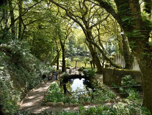 10. Sintra - ogrody pałacowe