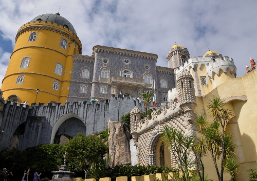 4. Sintra - pałac główne wejście