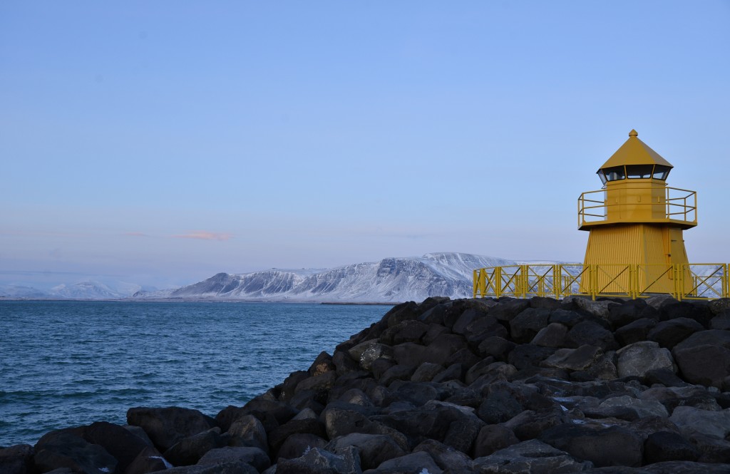 Reykjavik - nad zatoką
