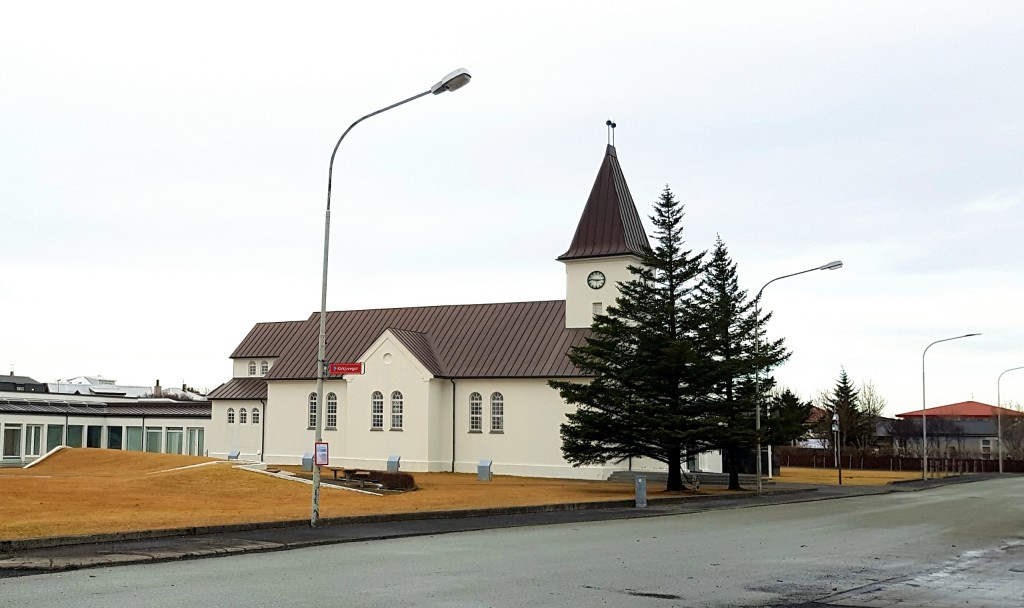 Keflavik, kościół - Islandia