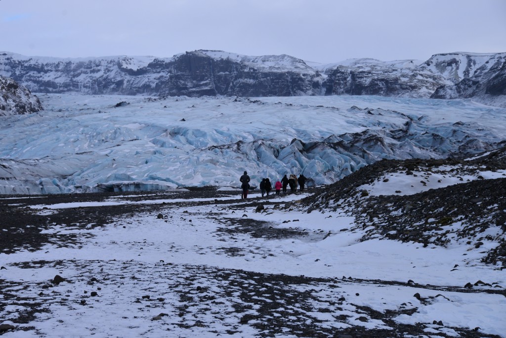 W drodze na jęzor lodowca, Islandia