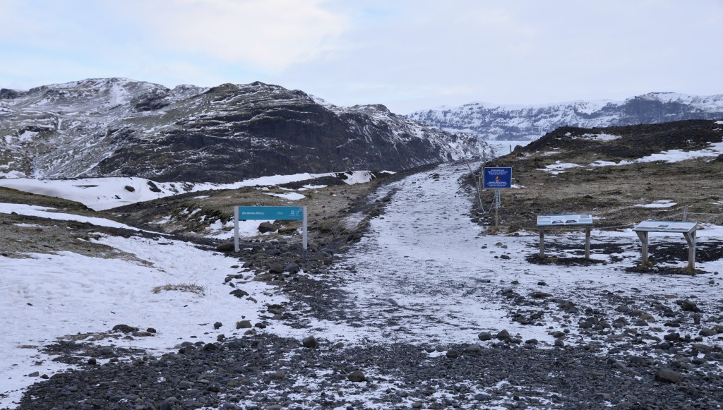 W drodze na lodowiec, Islandia