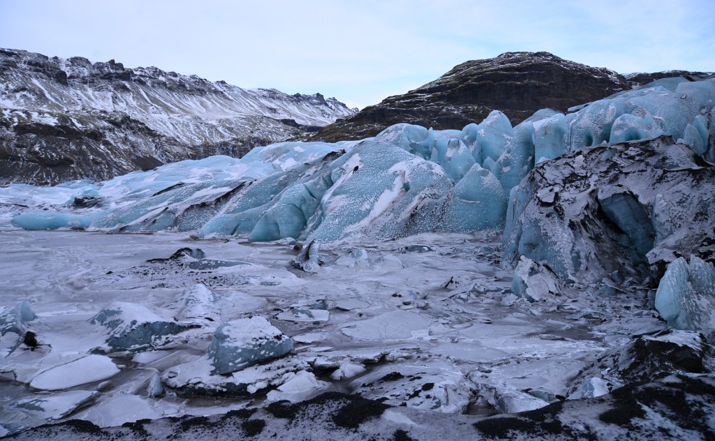 Język lodowca, Islandia