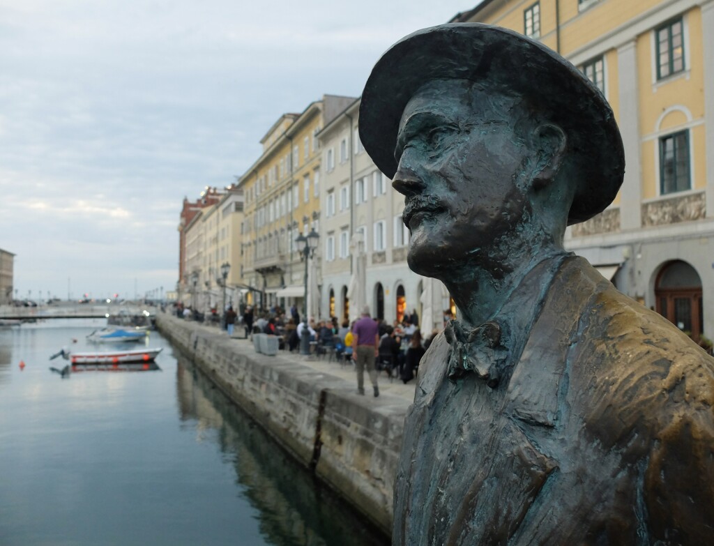 James Joyce na Moście Rosso, Triest