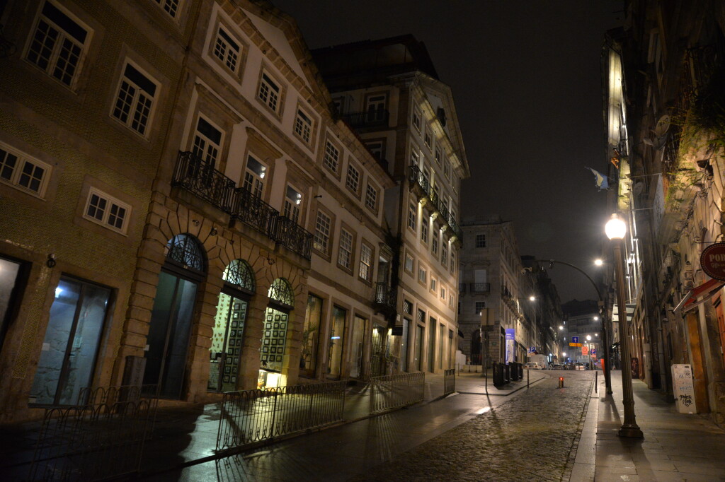 Porto nocą
