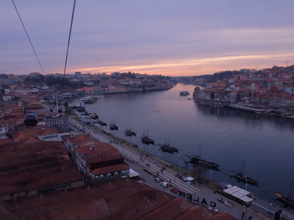 Zachód słońca, Porto