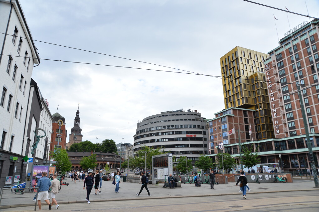 W centrum Oslo