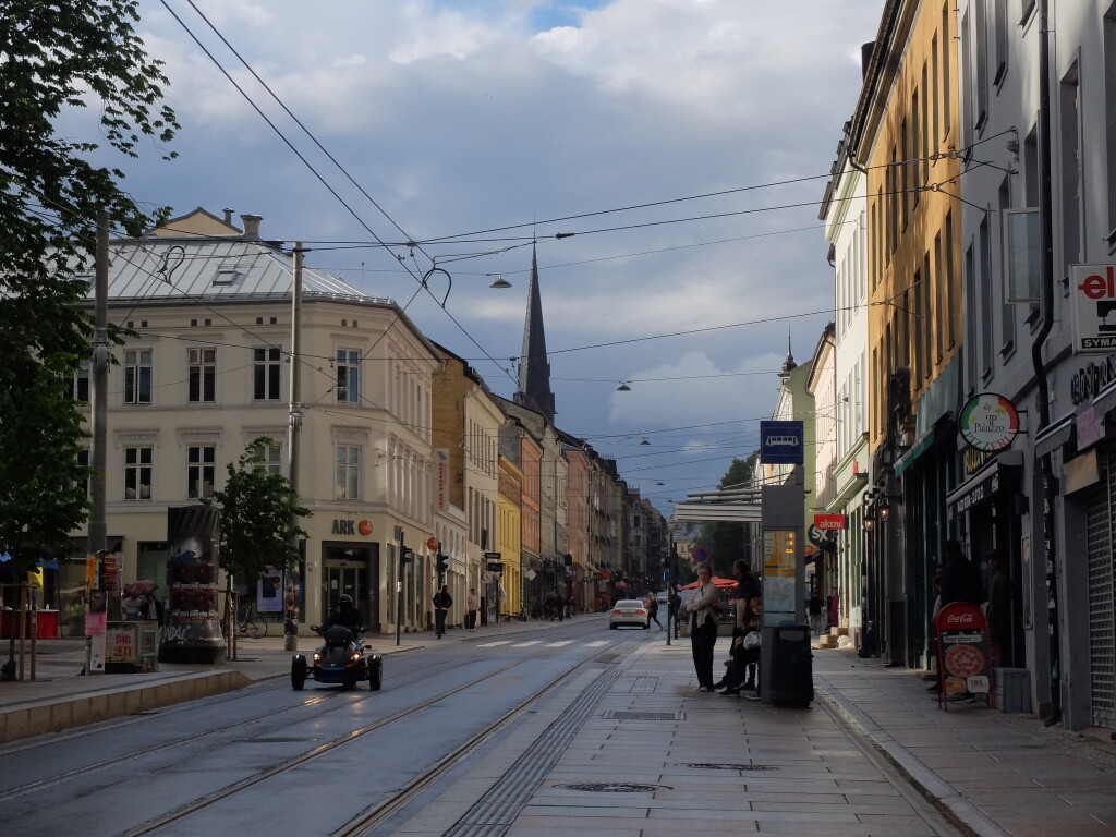 Ulice dzielnicy - Grünerløkka