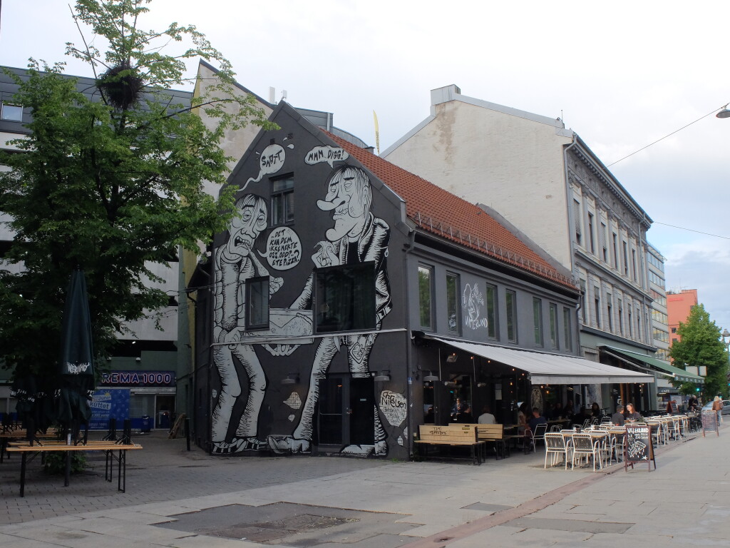 Murale w Oslo