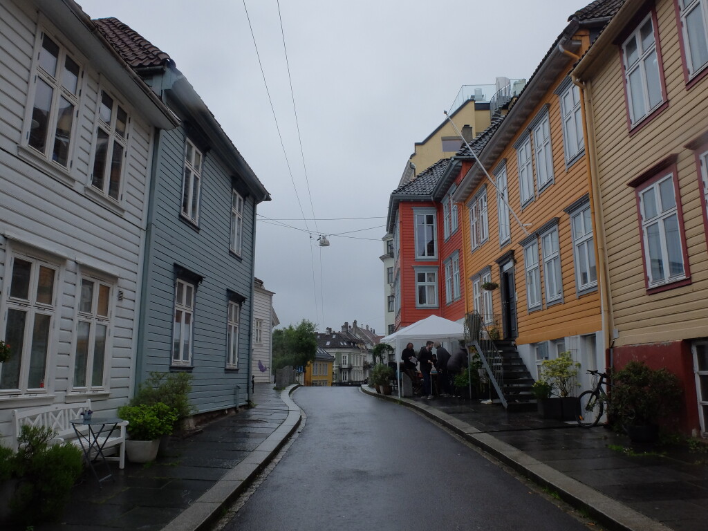 Kolorowy spacer po Bergen