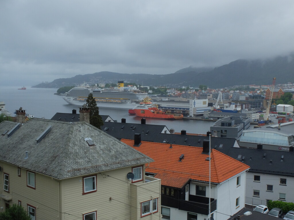 Panorama z domu, Bergen