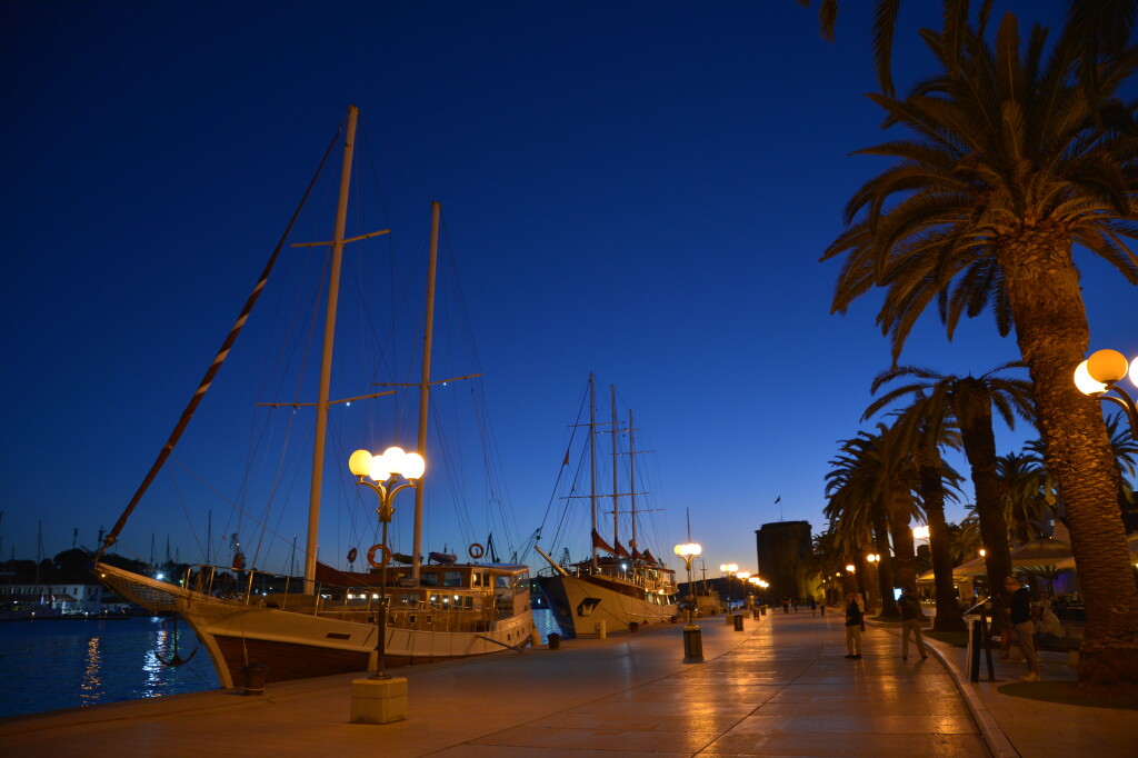 Wieczór w Trogirze